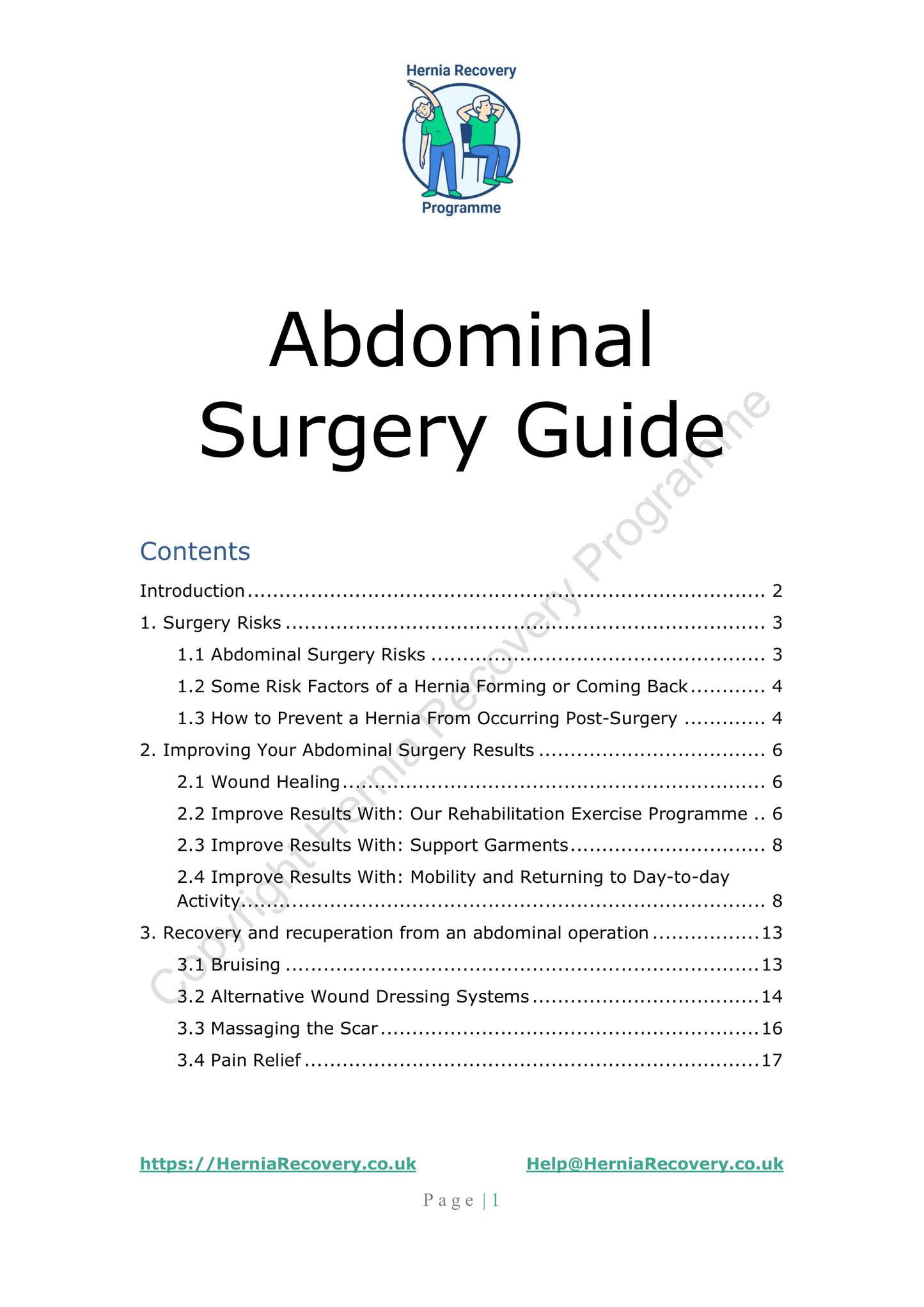Abdominal Surgery Guide