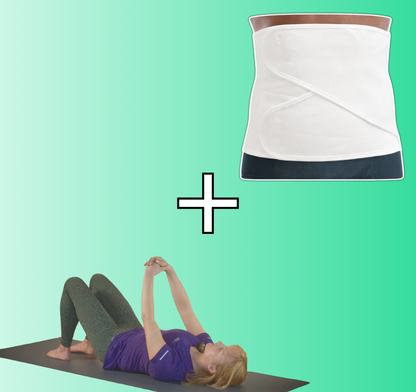 Hernia Recovery Programme | Unisex Abdominal Wrap + 6 Months' Exercise Video Access