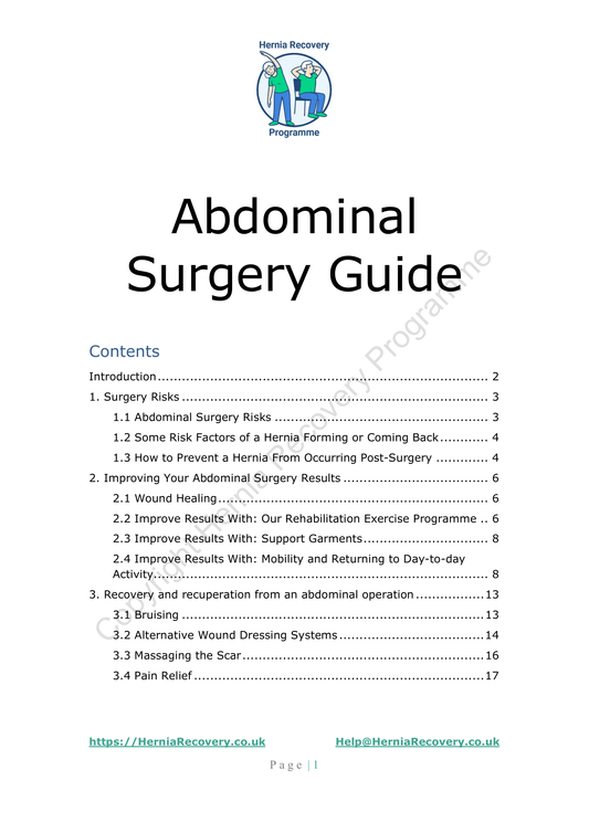 Abdominal Surgery Guide